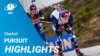 World Cup 23/24 Oberhof: Men Pursuit Highlights