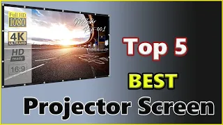Top 5 best projector screen Reviews | [best projector screen]