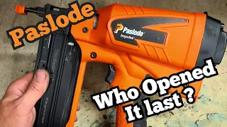 Repairing a Paslode Im50f18 Nail gun what won't fire, because someone didn't rebuild it right.