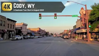 Cody, WY Dashcam Tour [4K]