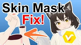 How to Fix Invisible Skin Texture and Skin Mask | VRoid Studio v1.2.0 Tutorial | VTuber