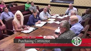 Purchasing Committee - Aprl 29, 2024