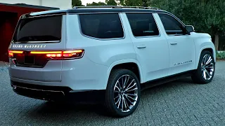 2022 Jeep Grand Wagoneer - interior Exterior and Drive (Wild SUV)
