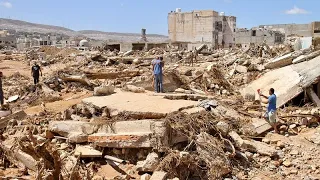 Flooding death toll soars to 11,300 in Libya's coastal city of Derna, aid group says