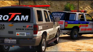 GTA V POLICIA🔰PMMG: ROTAM em ação de BLAZER