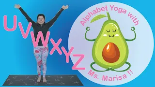 Alphabet Yoga U-Z