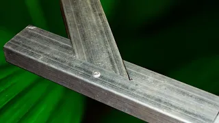 New  Unique Square tubing  joint Idea Without Welding