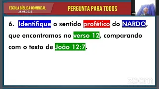 Participações para EBD - 22/08/2022