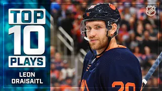 Top 10 Leon Draisaitl Plays from 2019-20 | NHL