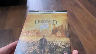 I am Legend 4k UltraHD Blu-ray steelbook Unboxing