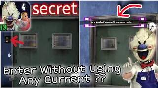 How To Enter Electric Room Without Using Any Currents In Ice Scream 6 || Ice Scream 6 Glitch