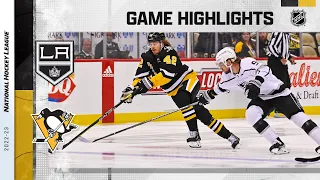 Kings @ Penguins 10/20 | NHL Highlights 2022