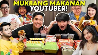 MUKBANG + REVIEW MAKANAN YOUTUBER/ARTIS! (FADIL JAIDI, KEN & GRAT, DLL)