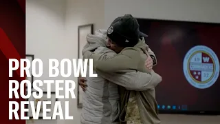 try not to cry after watching this video | Coach Rivera tells our guys they're going to the Pro Bowl