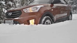 Hyundai Creta "Start" 1.6 2WD на снегу