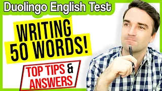 Duolingo English Test WRITING 50 WORDS - Tips, Sample Answer, and Practice