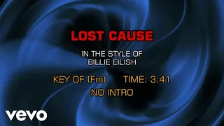 Billie Eilish - Lost Cause (Karaoke)