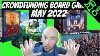 Top 10 Board Games Coming To Crowdfunding | May 2022 Gamefound & Kickstarter