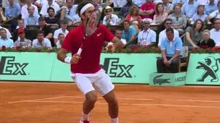 Roland Garros 2011 Semi Final Federer vs Djokovic Full Match 4 17 HD