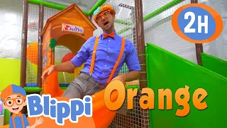 Learn With Blippi At The Indoor Playground For Kids | Educational Videos for Toddlers