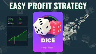 INSANE Stake Dice Strategy for EASY PROFIT!