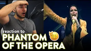 Nightwish Reaction Phantom of the Opera LIVE (EXPLOSIVE VOCALS!) | Dereck Reacts