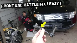 FORD EDGE FRONT END NOISE RATTLE. SWAY BAR LINK REPLACEMENT