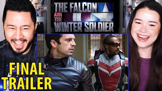 THE FALCON & THE WINTER SOLDIER | Final Trailer and "Co-Workers" | Reaction by Jaby Koay & Achara!