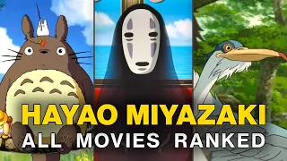 Hayao Miyazaki- All Movies Ranked