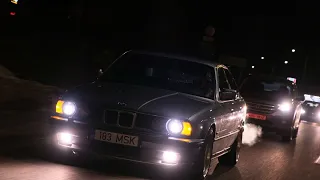 BMW E34 525i M50B25 Sound - TEST DRIVE footage