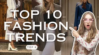 Strutting in Style: Top 10 High Fashion Trends of the Season