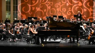 Miriam Arichea performs Rachmaninoff Piano Concerto No. 2,  1st Movement