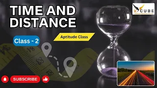 TIME AND DISTANCE Aptitude class 2  | V Cube Software Solutions  | Best Training Institute in HYD