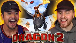 EMOTIONAL & HEARTWARMING!! *HOW TO TRAIN YOUR DRAGON 2* IS INCREDIBLE - Group Movie Reaction!