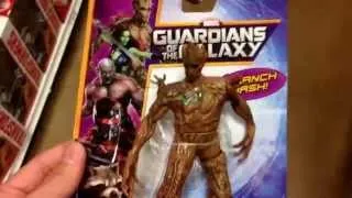 GUARDIANS of the GALAXY "Groot" Marvel Movie Character Action Figure Doll / Toy Review