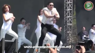 PSY Gangnam Style Live in Penang Malaysia (Part 1)