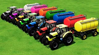 HOW DID I GET TO THE TOP WITH COLORFUL TRACTORS AND WATER TANKS 2 ? Farming Simulator 22