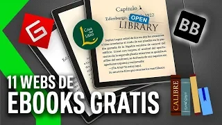 11 WEBS para DESCARGAR EBOOKS GRATIS para tu KINDLE | Xataka TV