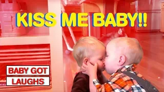 Seriously Cute Baby Smooches! | Even More Sweet Baby Kisses