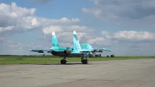 Sukhoi Su-34 Russian fighter-bomber/strike aircraft