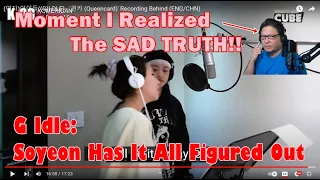 Korean American Old Guy Reacts to(여자)아이들((G)I-DLE) - '퀸카 (Queencard)' Recording Behind [Reaction]