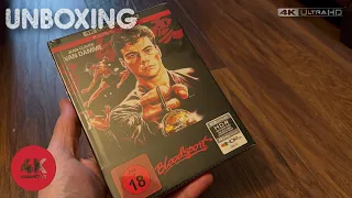 Bloodsport 4K UltraHD Blu-ray German mediabook Unboxing