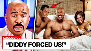 Steve Harvey PANICS After SHOCKING Video EXPOSES Him With Diddy and Marjorie