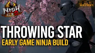 THROWING STAR NINJA OP Early Game Build - NIOH 2