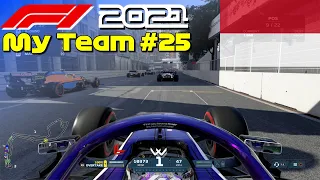 RACE ENDING BARRIERS? - F1 2021 My Team Career Mode #25: Monaco