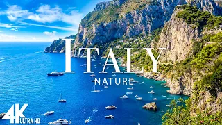 FLYING OVER ITALY 4K UHD - Relaxing Music Along With Beautiful Nature Videos - 4K UHD TV