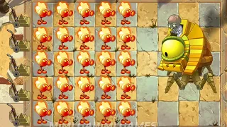 PVZ 2 Challenge All Plants Level 1 vs  MAX Zombot Sphinx  -inator -  Who is Win ?