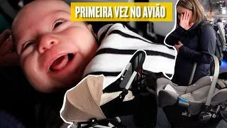 PRIMEIRA VIAGEM DE AVIÃO DO BABY CHARLIE - FLÁVIA CALINA