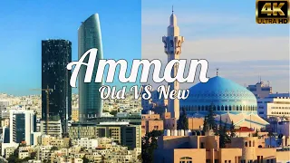 Amman 4K - Old vs New city, driving downtown. Part 2