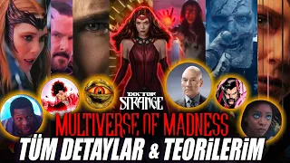 DOCTOR STRANGE 2 Yeni Fragman TÜM DETAYLAR & TEORİLERİM: Doctor Strange in the Multiverse of Madness